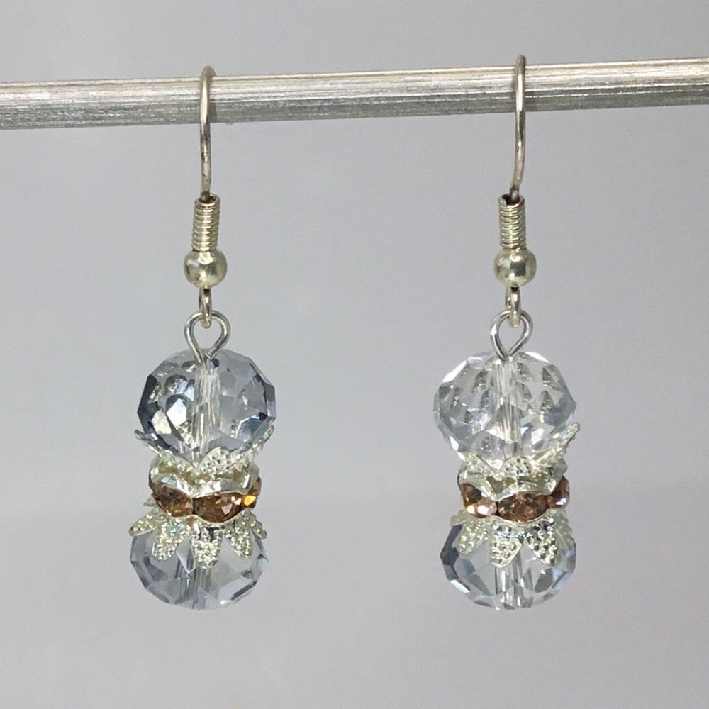 Crystal earrings